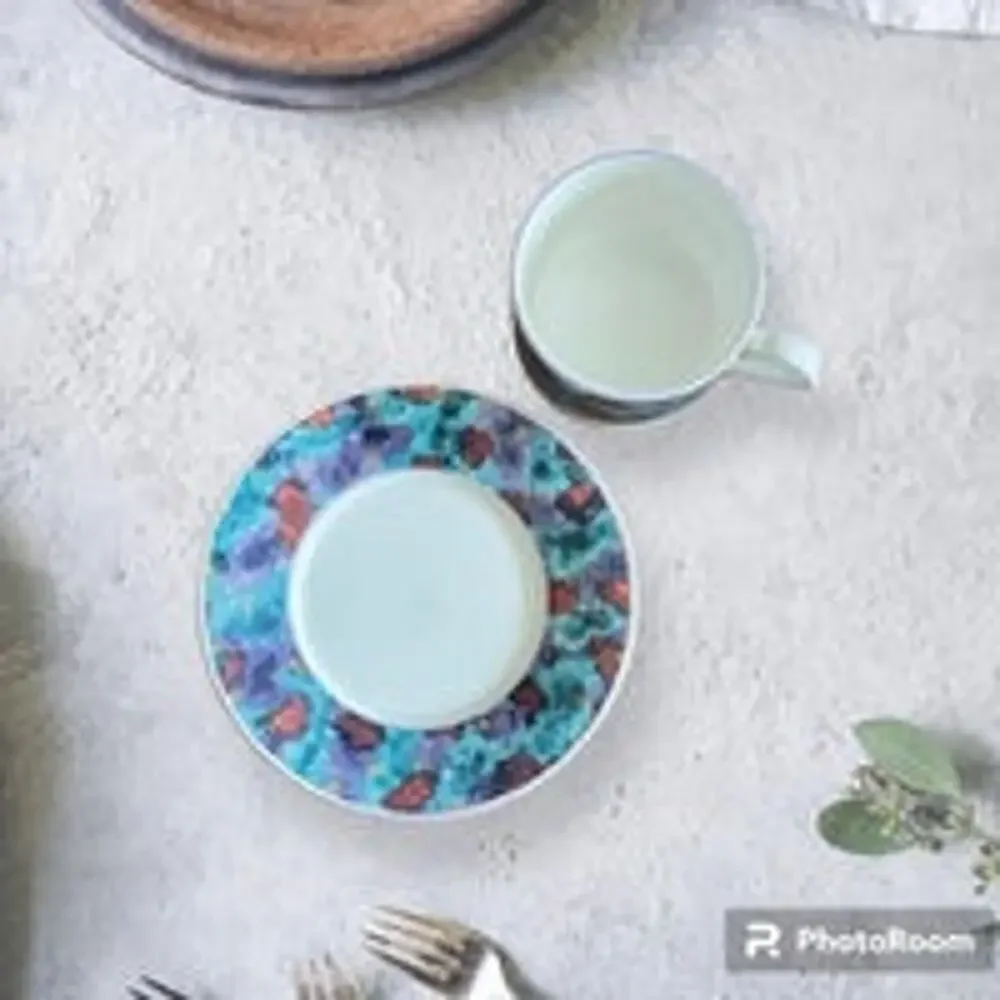 Sango Jewel 353965 Cup and Saucer Set